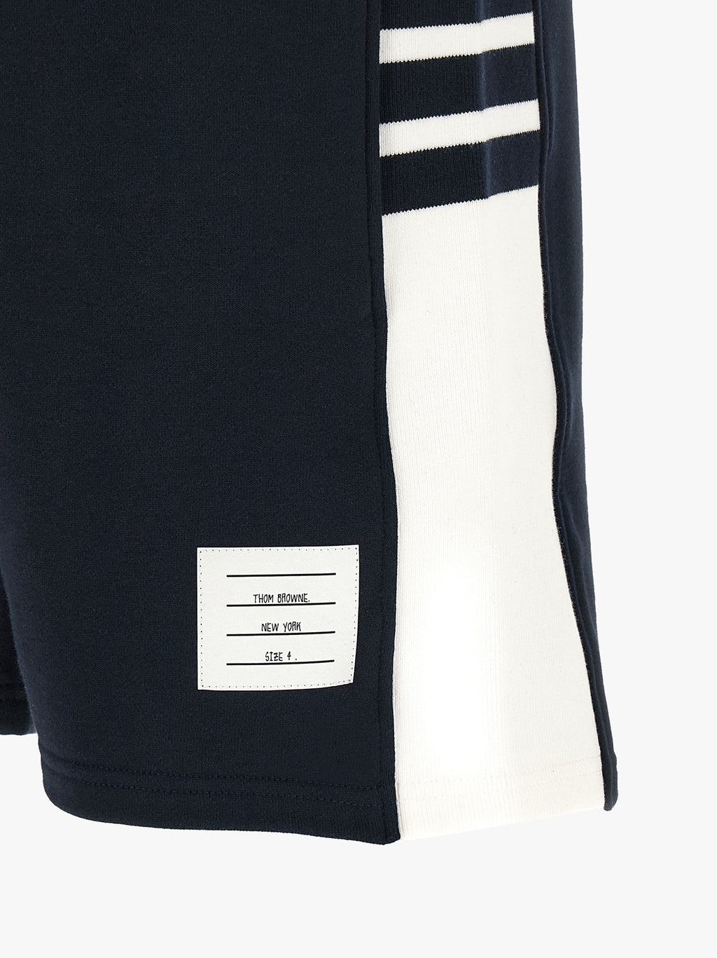 Thom Browne Blue Cotton Bermuda Shorts
