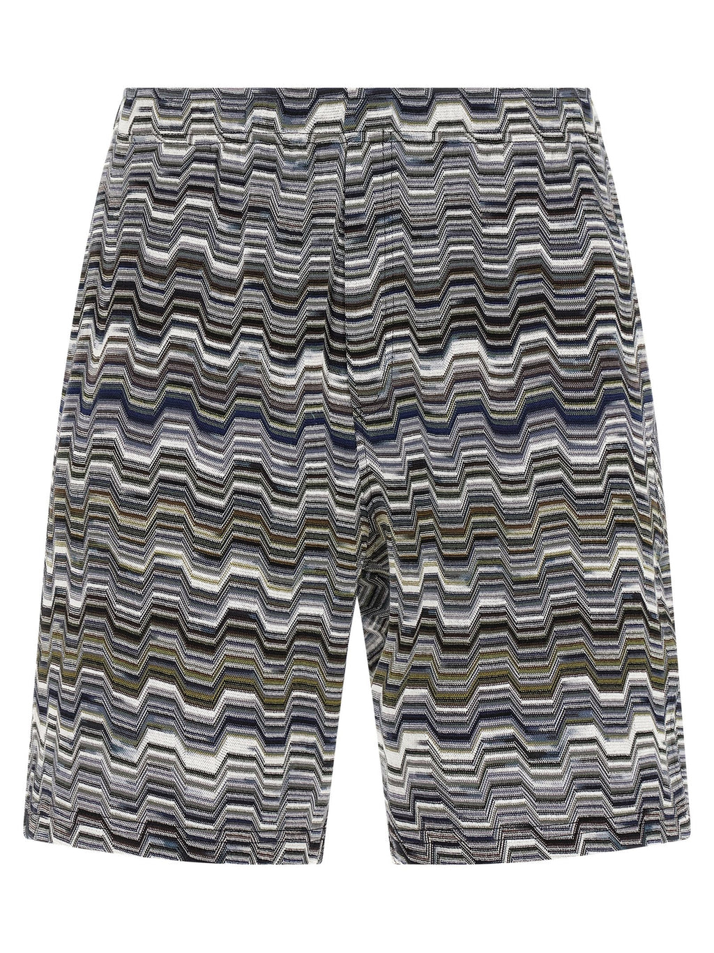 Missoni Bicolor Cotton Bermuda Shorts