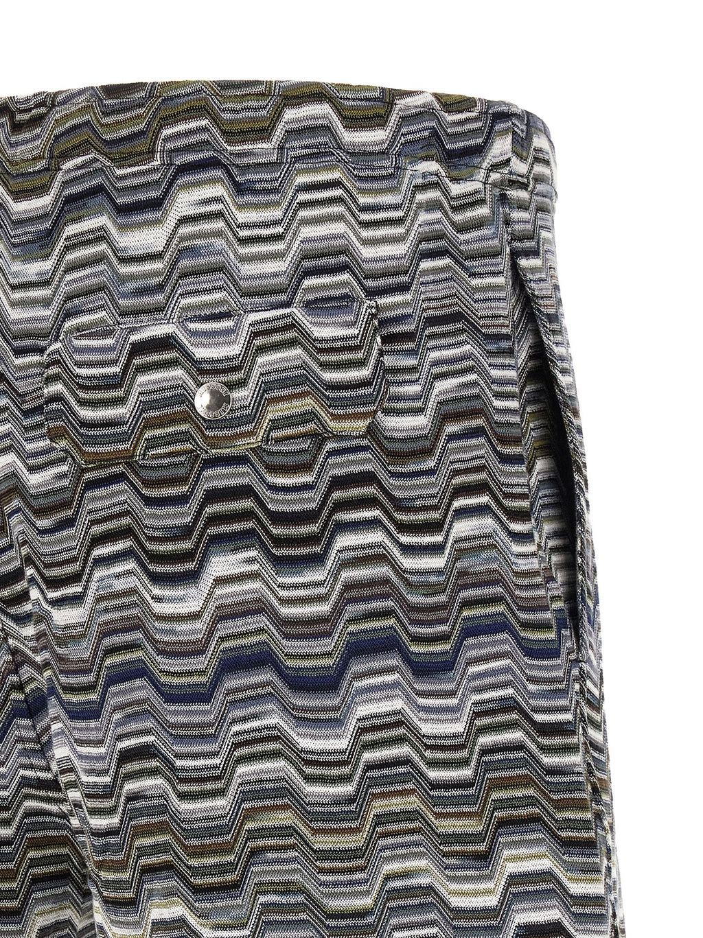 Missoni Bicolor Cotton Bermuda Shorts