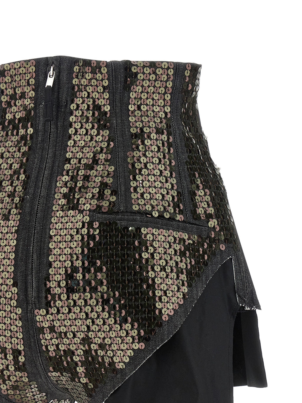 Rick Owens Black Cotton Bermuda Shorts