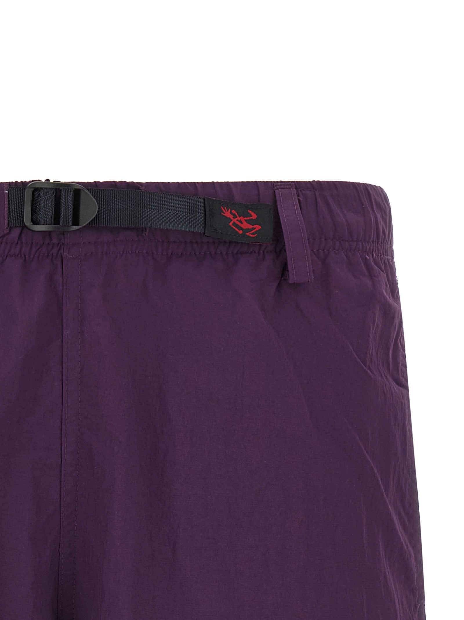 Gramicci Purple Nylon Bermuda Shorts