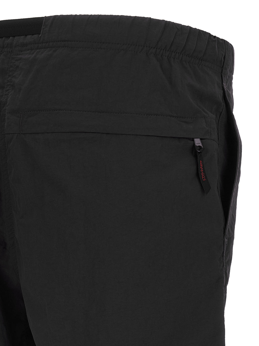 Gramicci Black Nylon Bermuda Shorts
