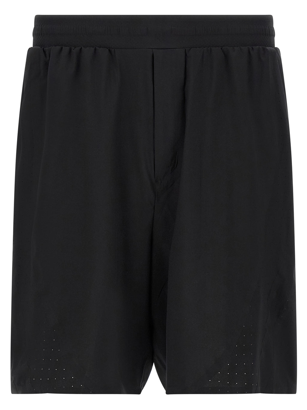 Y-3 Black Polyester Bermuda Shorts