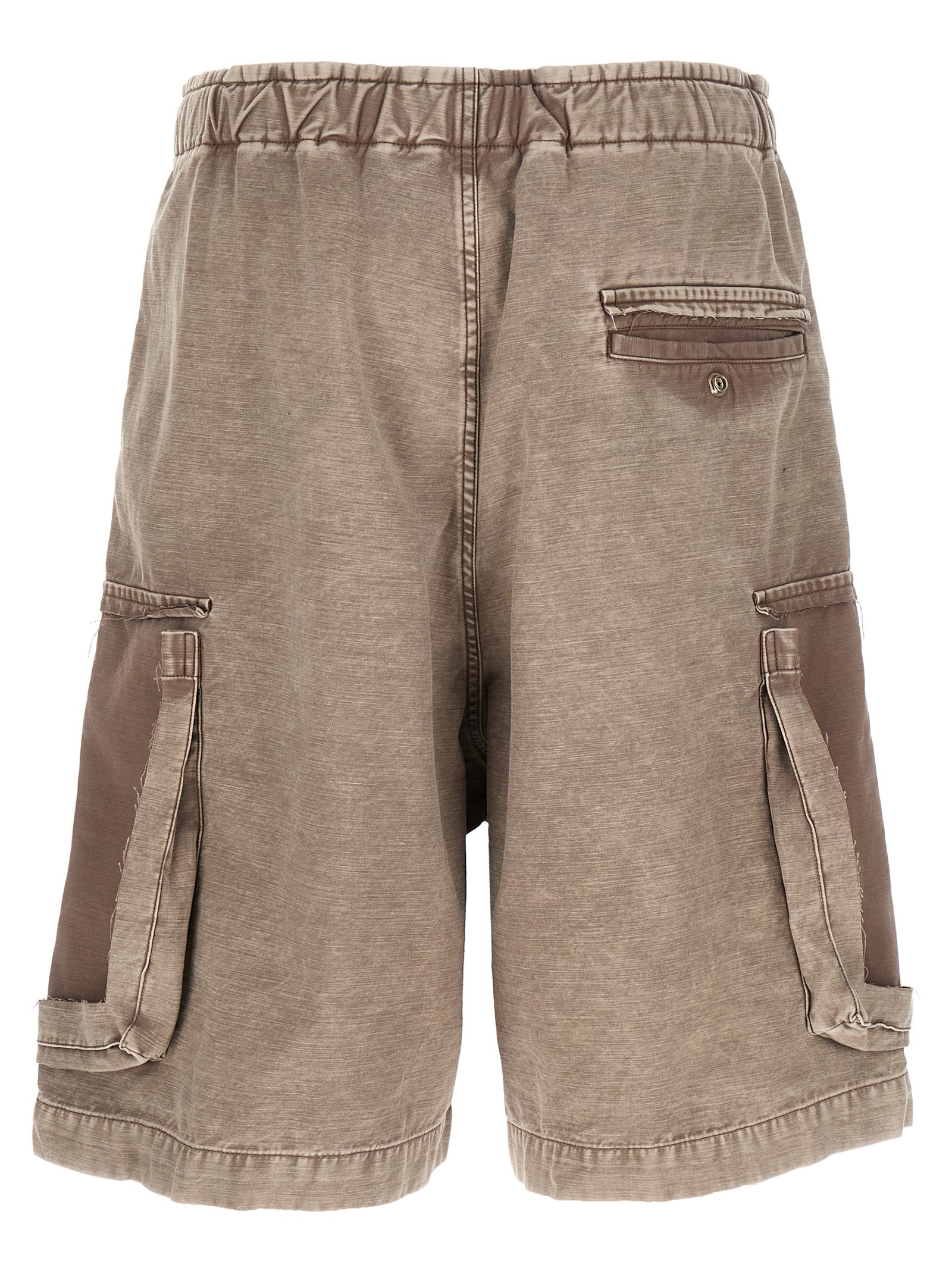 Maison Mihara Yasuhiro Gray Cotton Bermuda Shorts