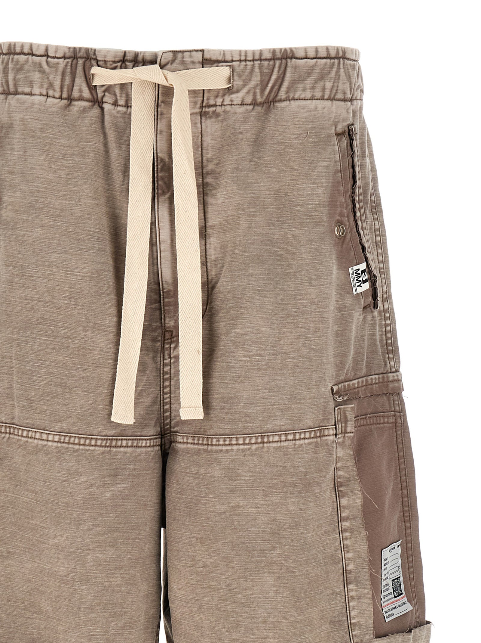 Maison Mihara Yasuhiro Gray Cotton Bermuda Shorts