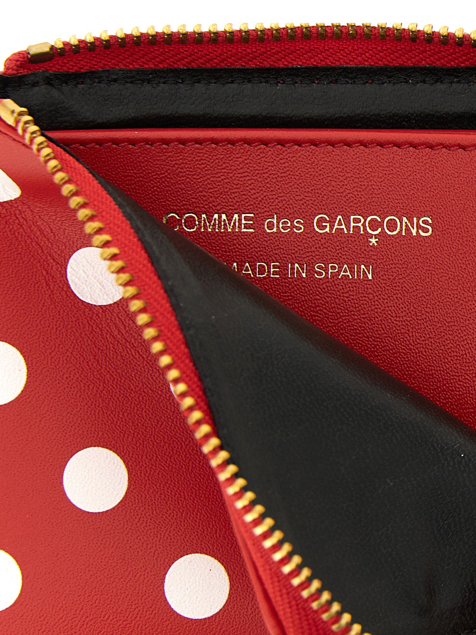 Comme Des Garçons Multicolor Cowhide Cardholder