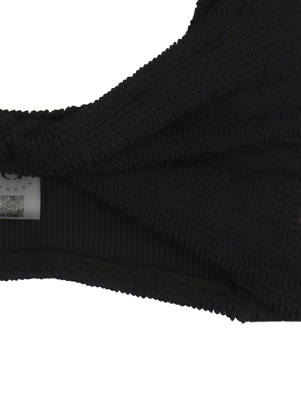 Hunza G Black Nylon Bikini