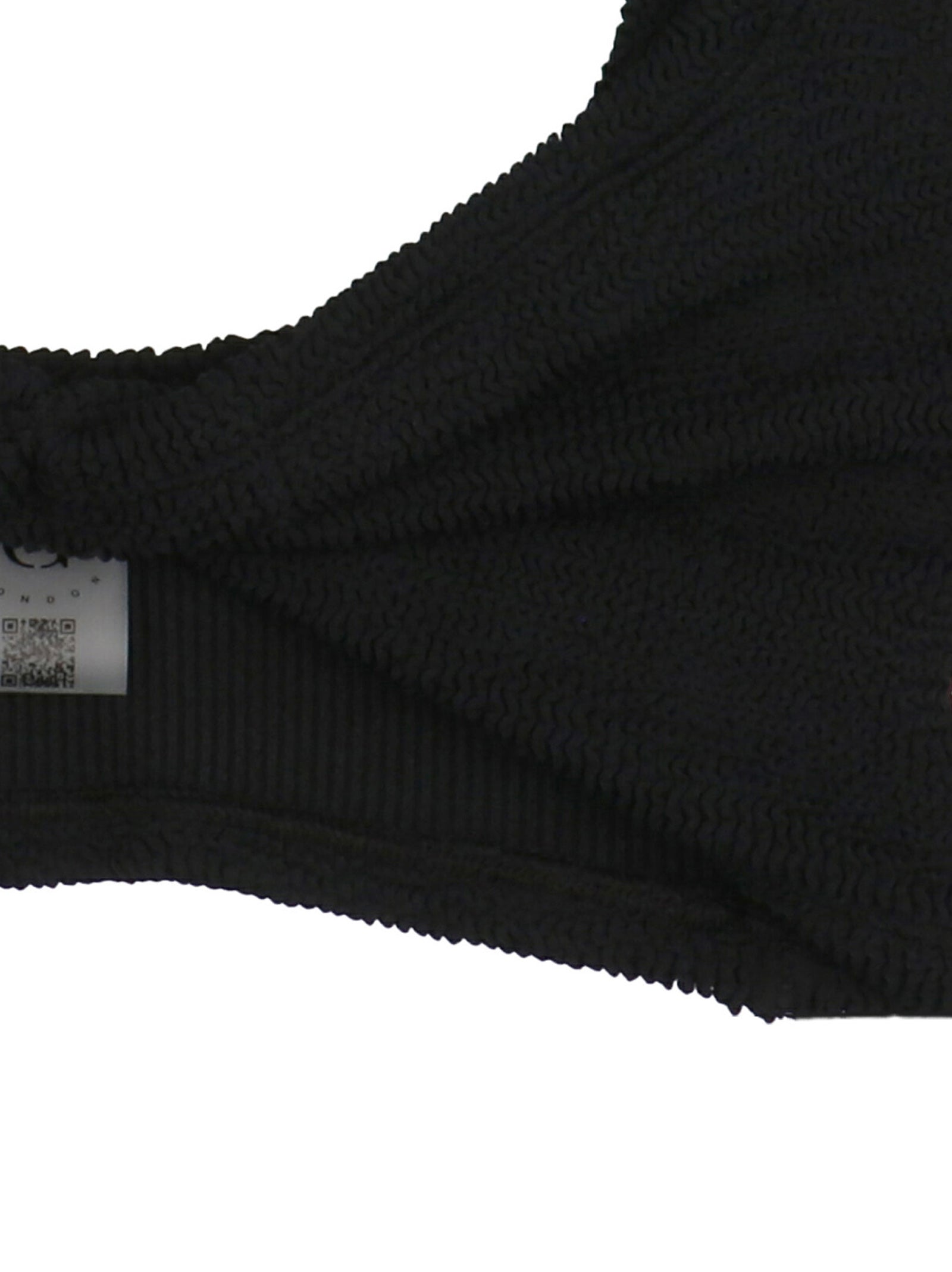 Hunza G Black Nylon Bikini
