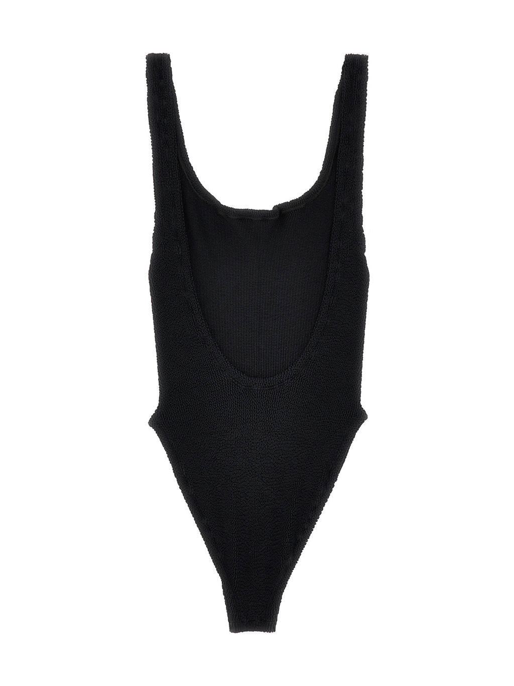 Hunza G Black Polyamide One-Piece Swimsuit