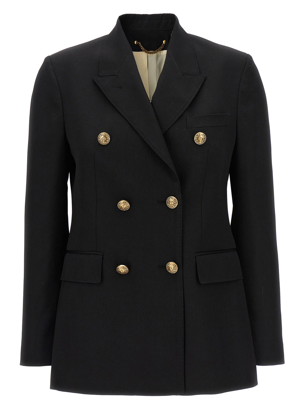 Golden Goose Black Virgin Wool Blazer