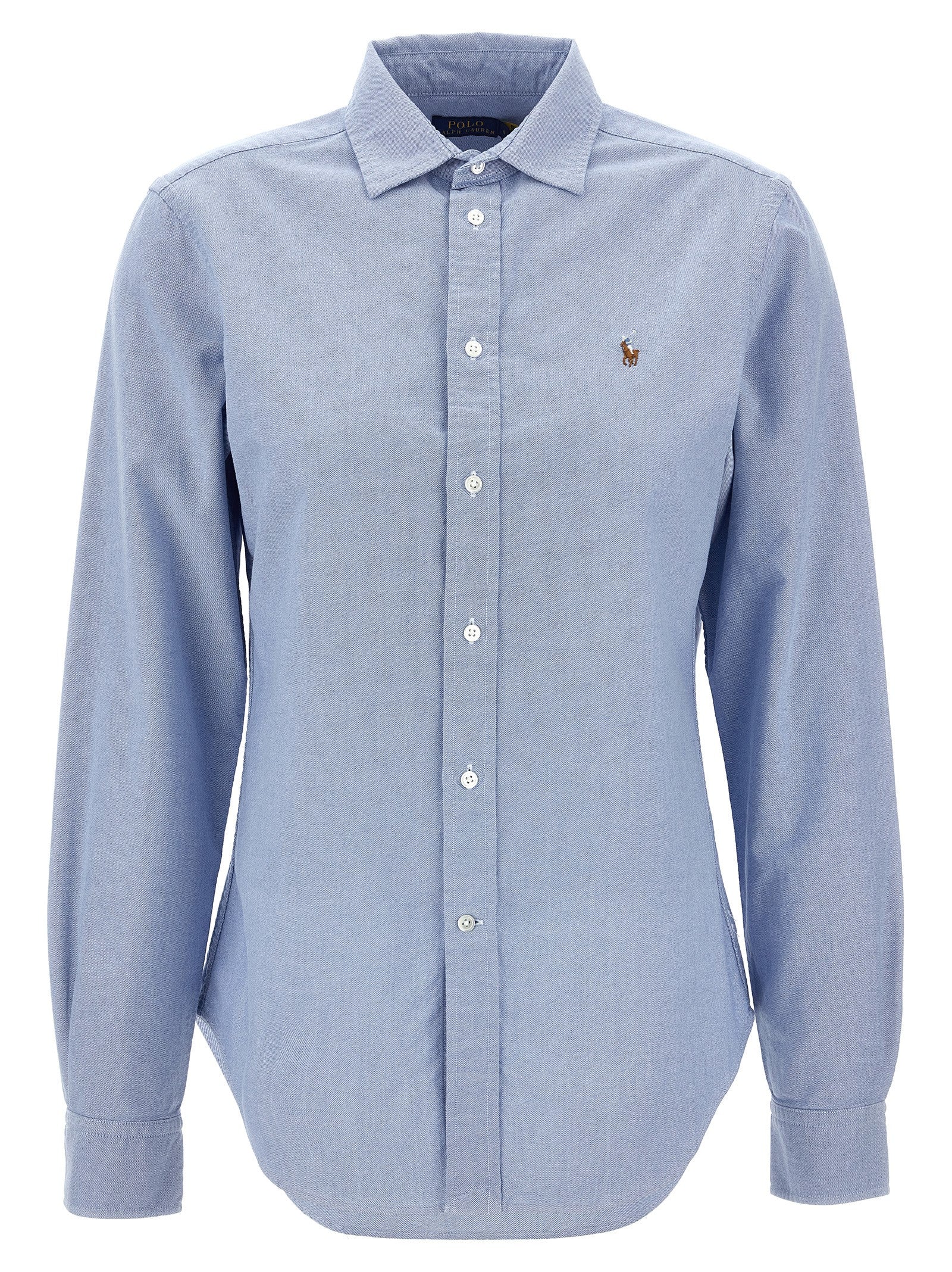 Polo Ralph Lauren Blue Cotton Blouse