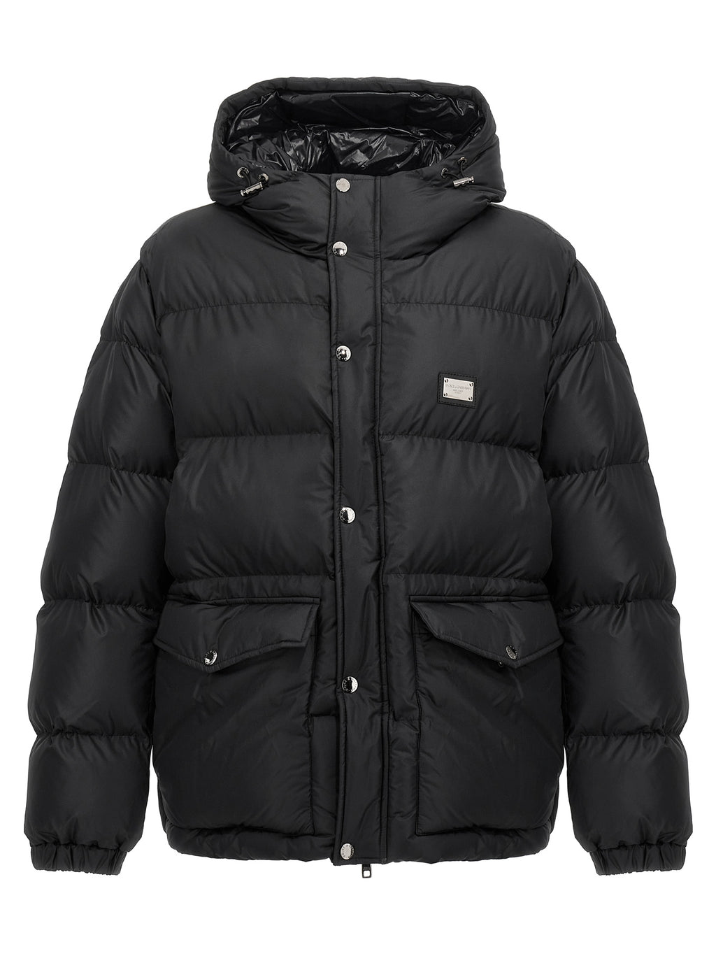 Dolce & Gabbana Black Polyester Jacket