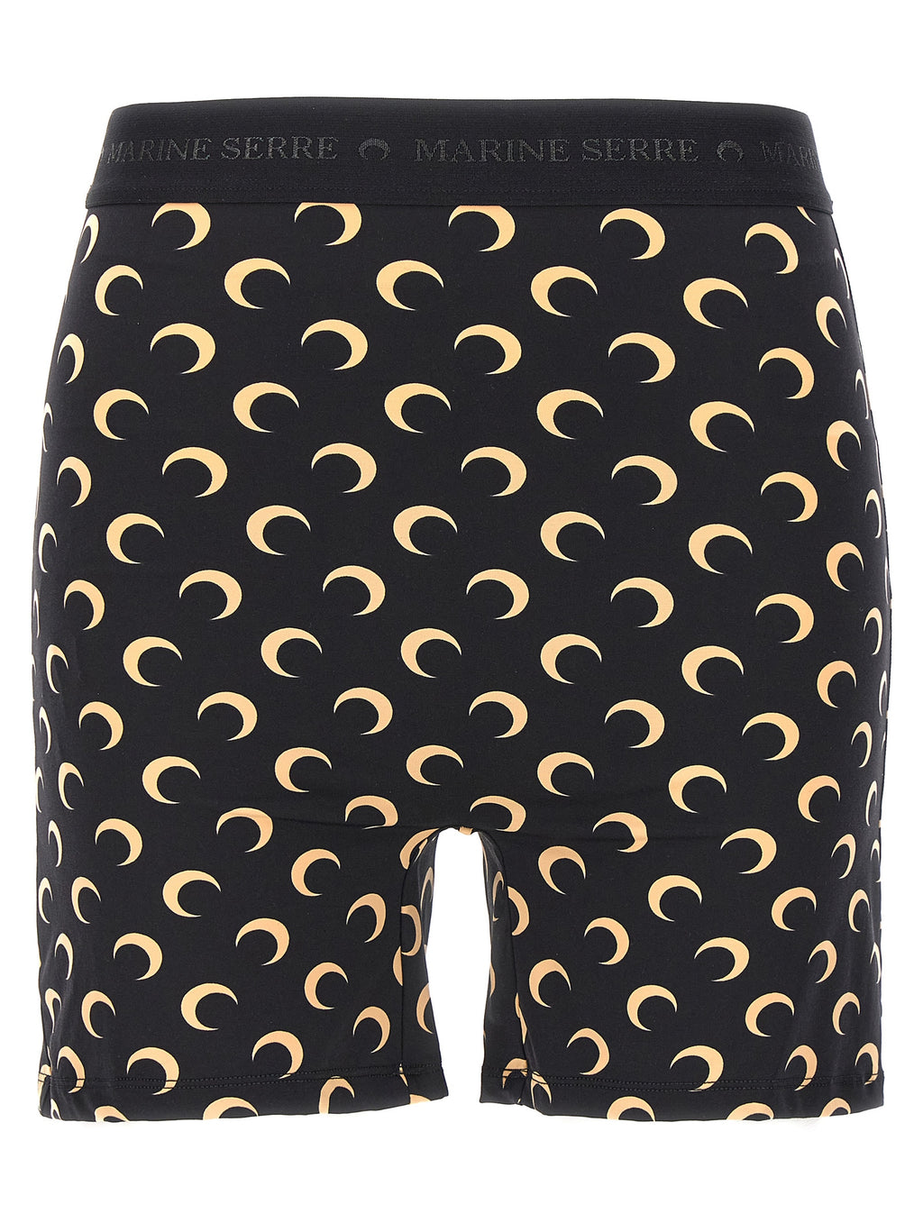 Marine Serre Black Polyamide Leggings
