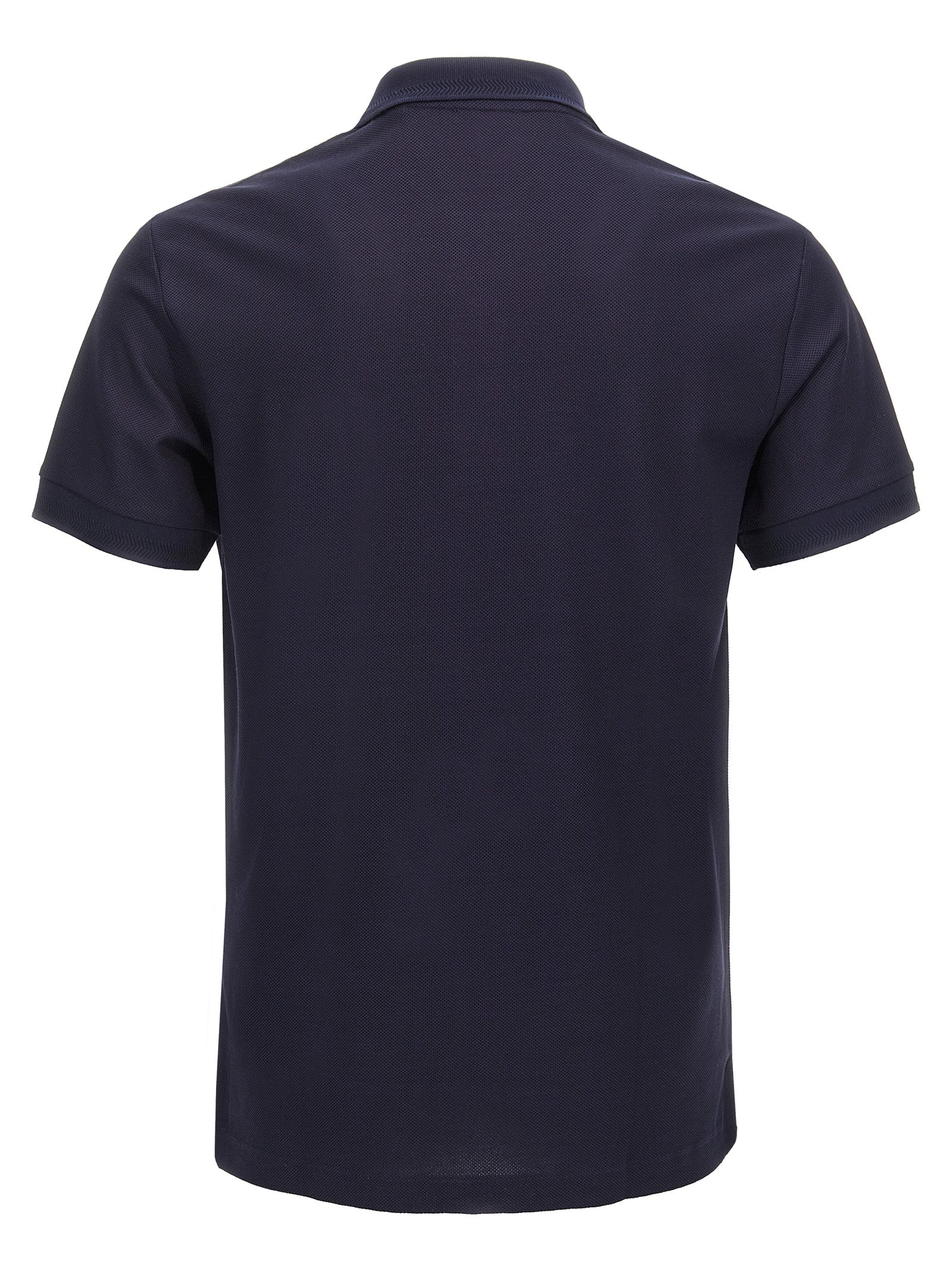 Burberry Blue Cotton Polo Shirt