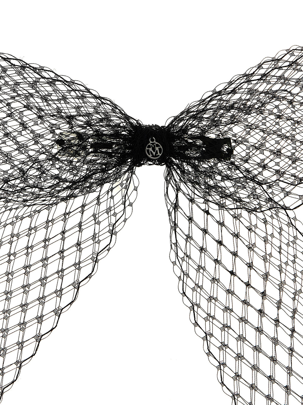 Maison Michel Black Polyester Hair Clip