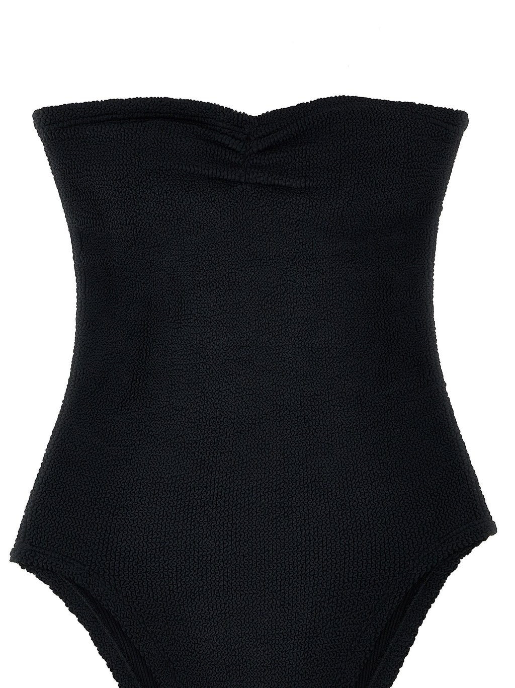 Hunza G Black Polyamide One-Piece Swimsuit