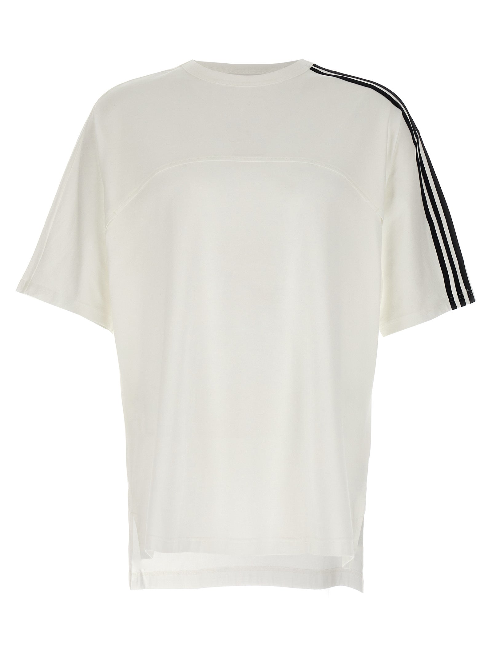 Y-3 Bicolor Cotton T-Shirt