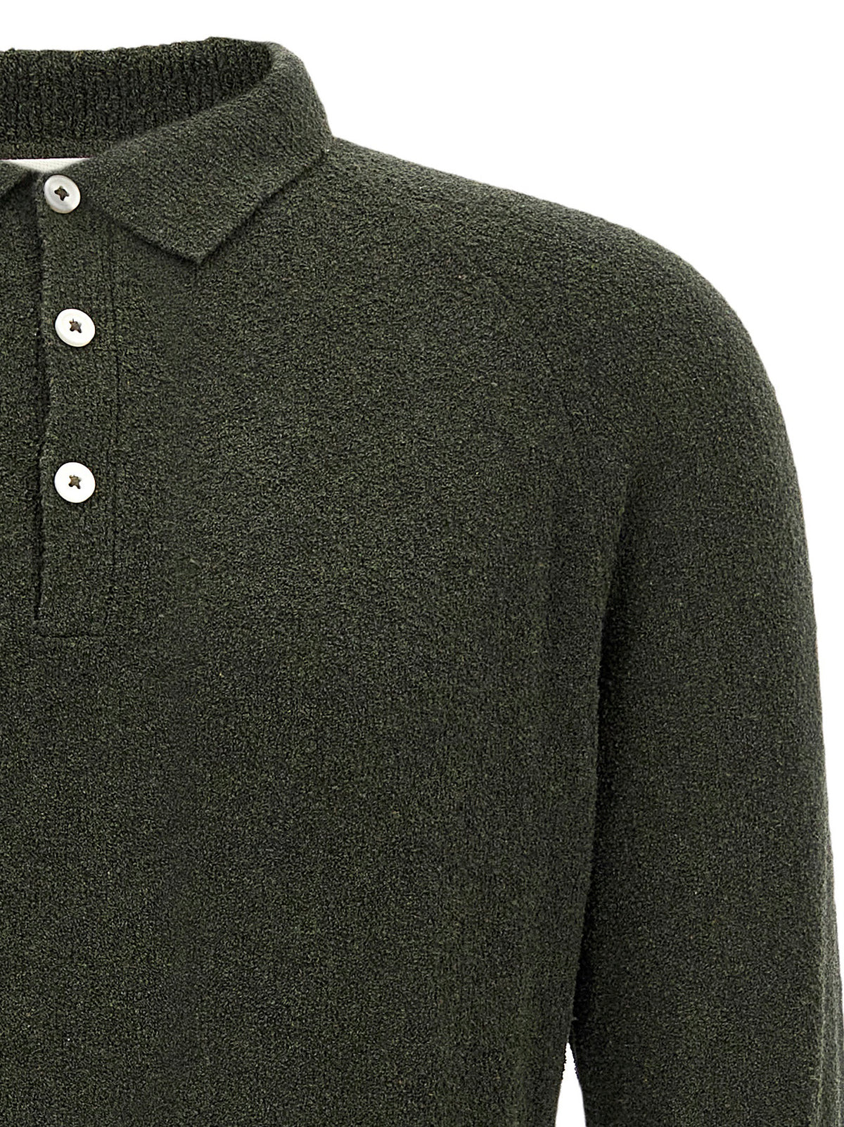 MA'RY'YA Bicolor Cotton Polo Shirt
