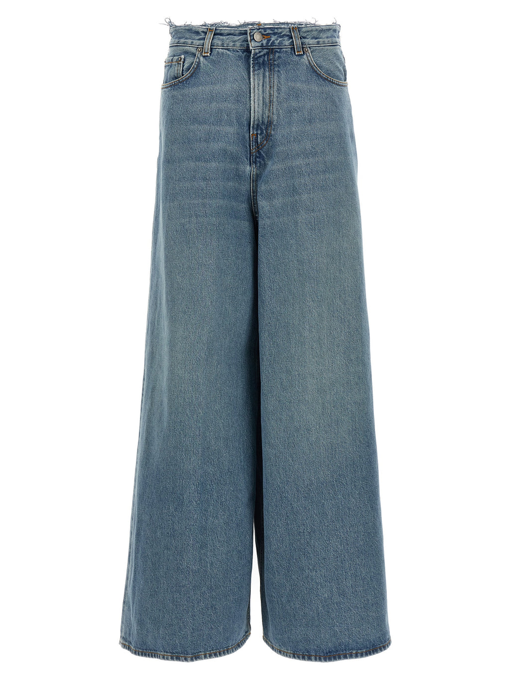 Haikure Blue Cotton Jeans Denim