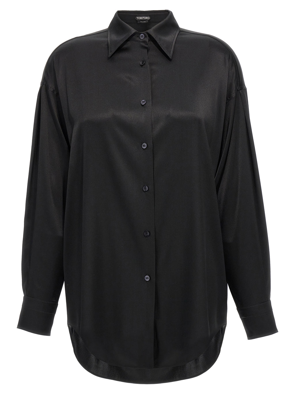 Tom Ford Black Silk Blouse