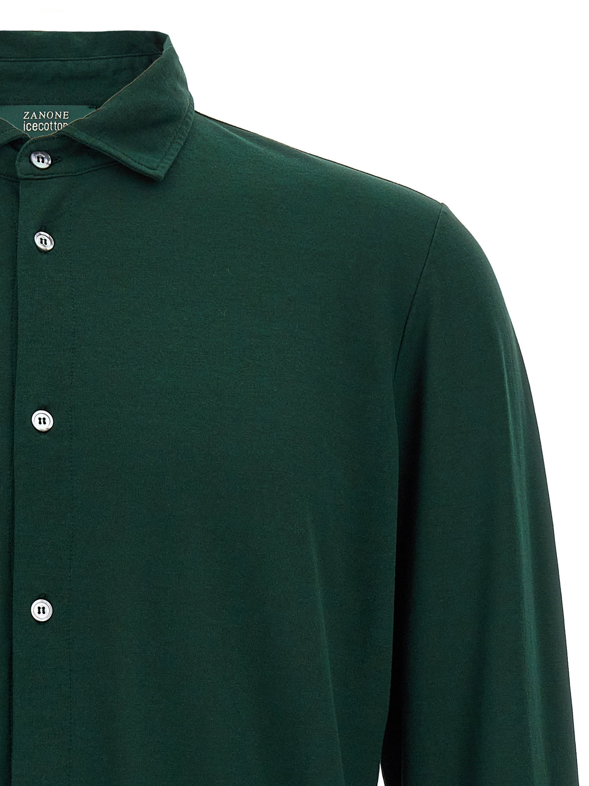 ZANONE Bicolor Cotton Blouse