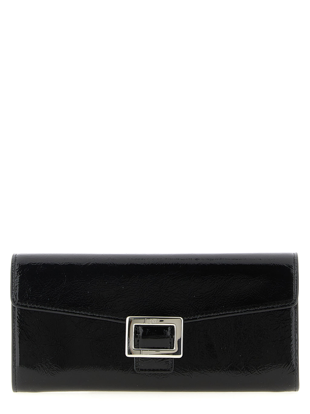 Roger Vivier Black Calfskin Cardholder