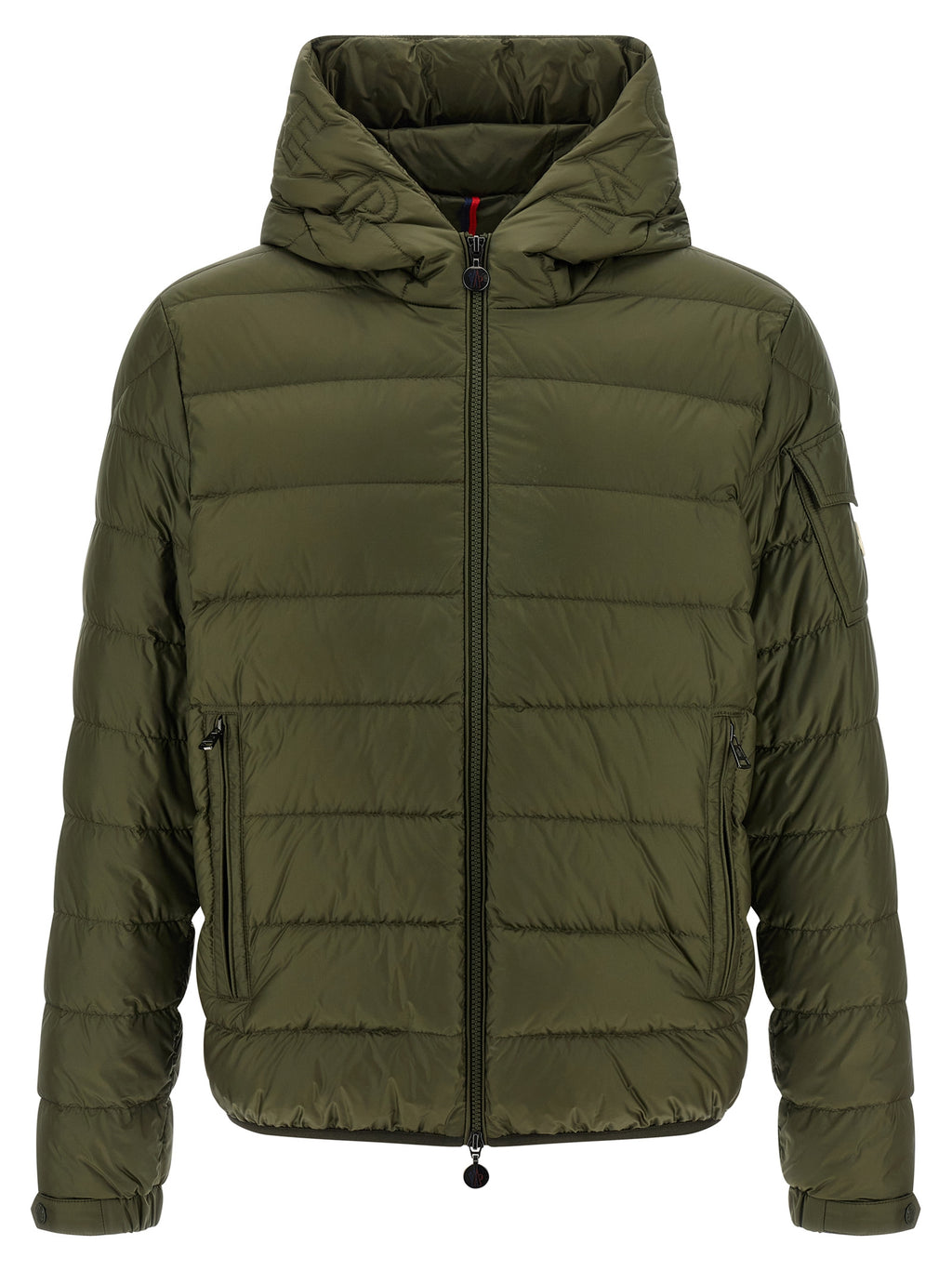 Moncler Bicolor Polyamide Full-Length Jacket