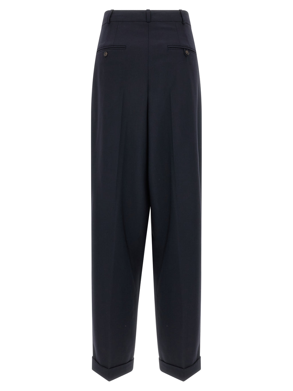 Polo Ralph Lauren Blue Wool Casual Pants