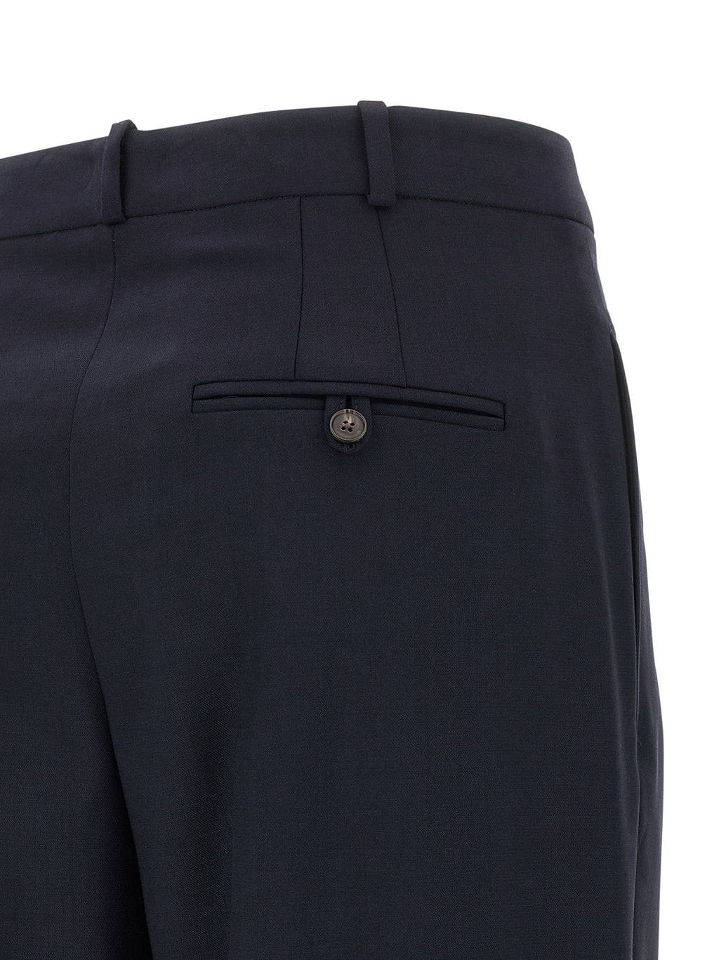 Polo Ralph Lauren Blue Wool Casual Pants