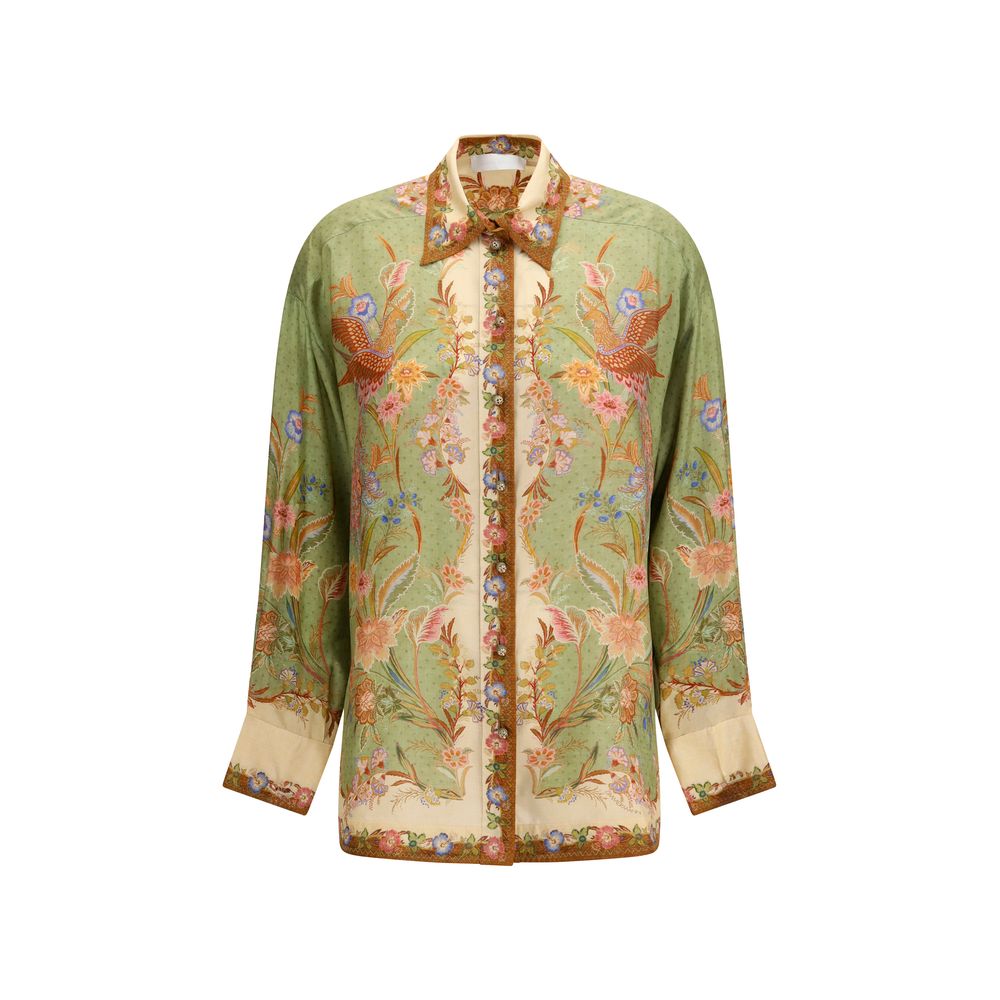 Zimmermann Multicolor Silk Shirt