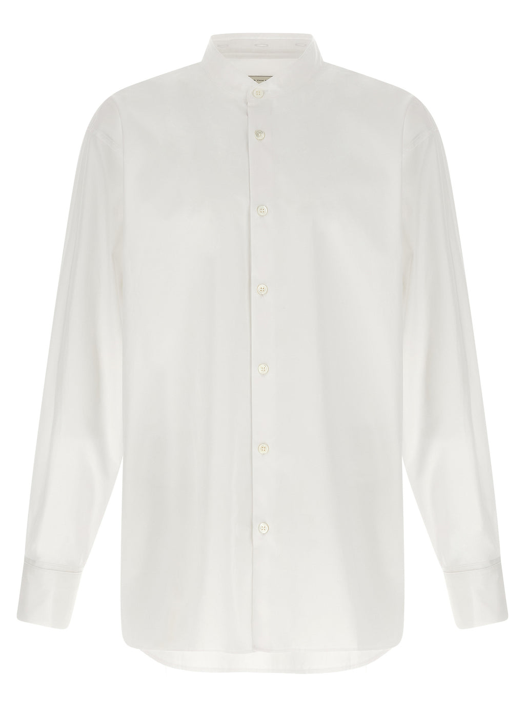 Dries Van Noten White Cotton Blouse