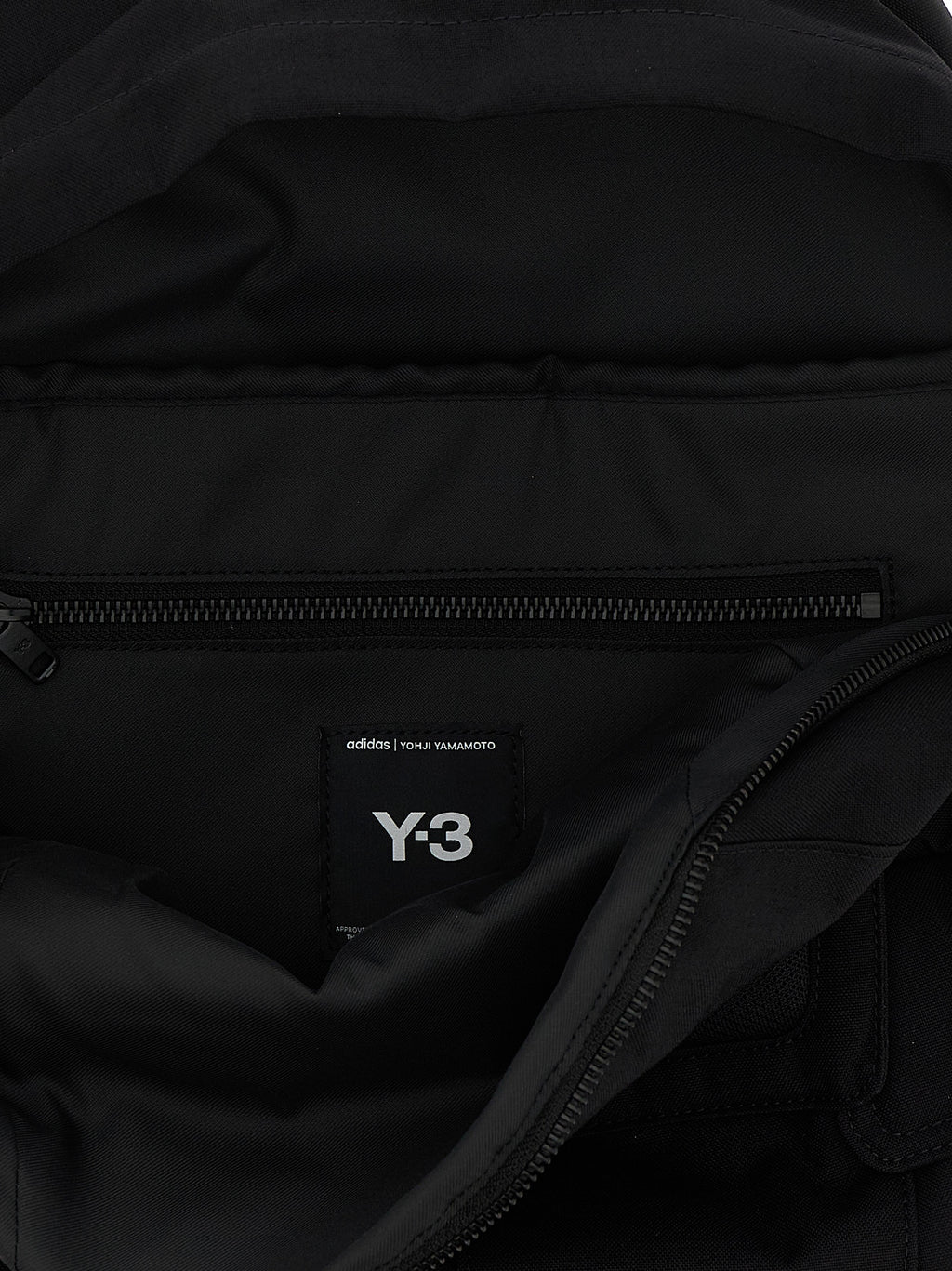 Y-3 Black Polyamide Backpack