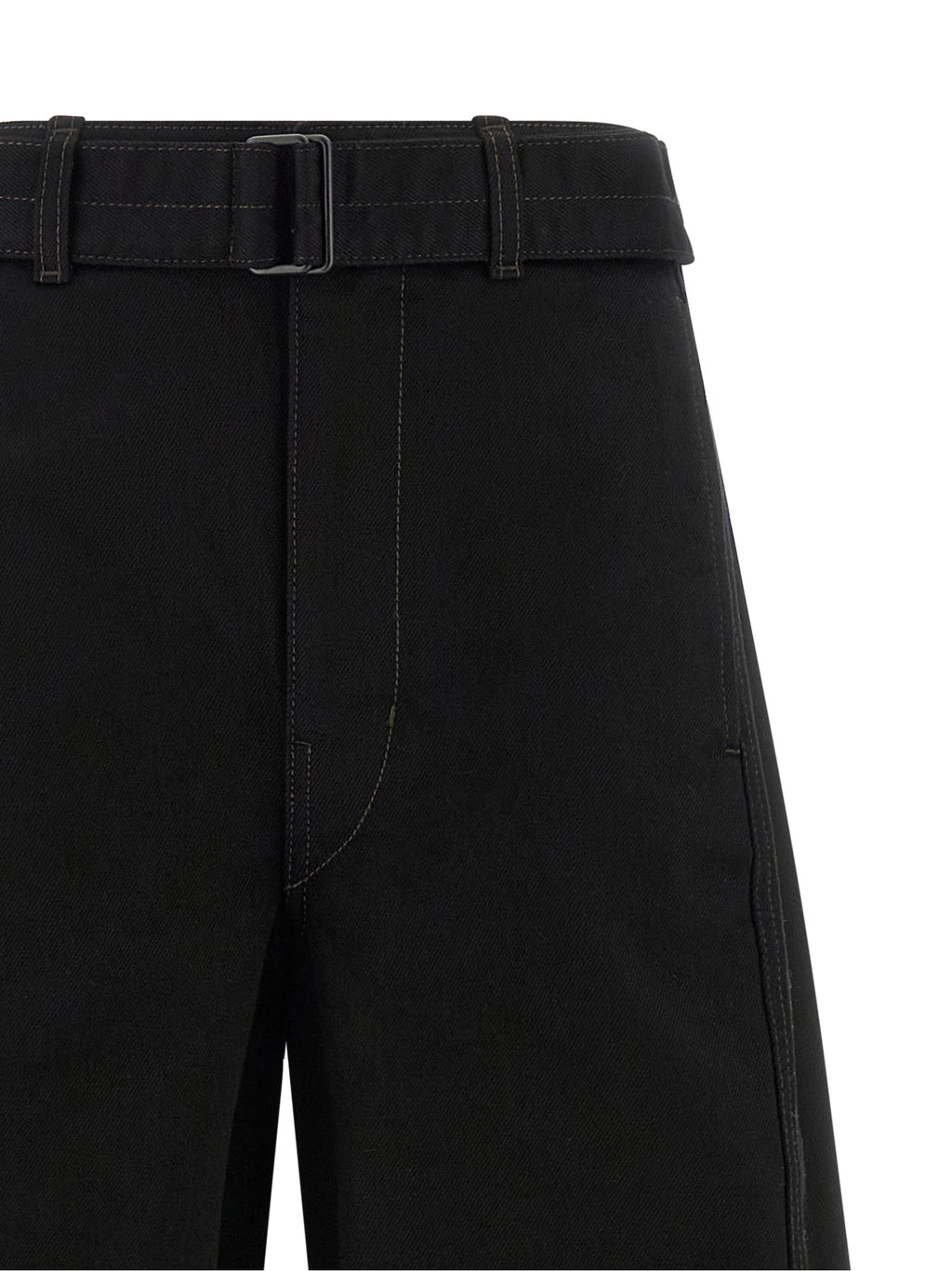 Lemaire Black Cotton Jeans Denim
