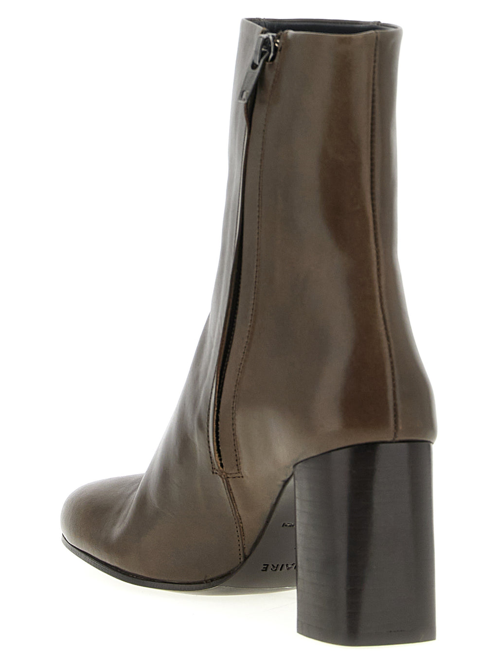 Lemaire Brown Calfskin Ankle Boots