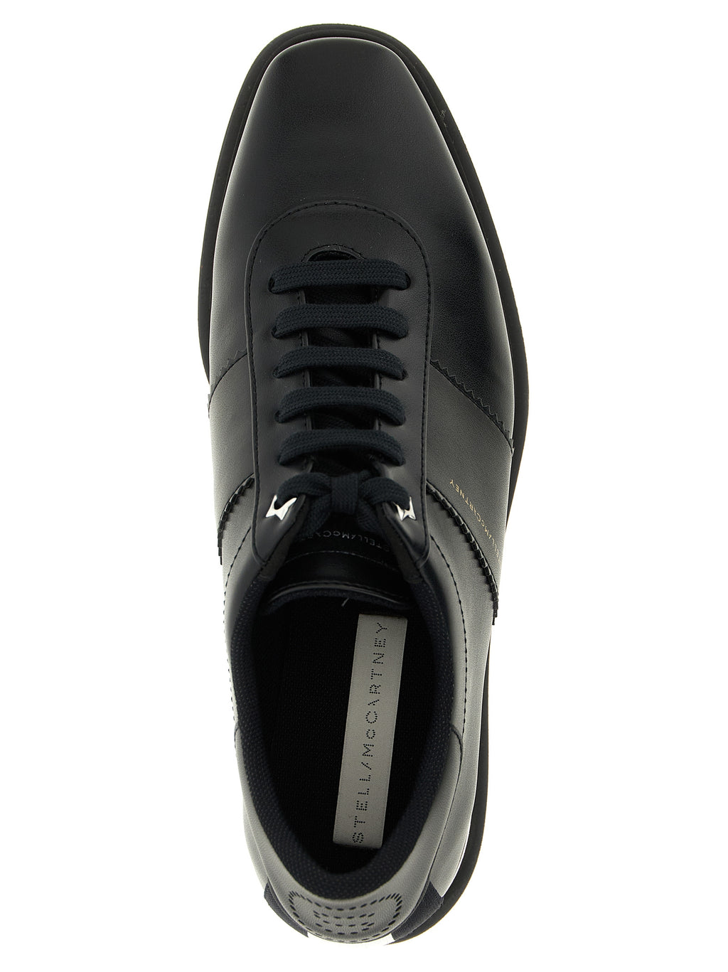 Stella McCartney Black Polyethylene Wedge Sandals