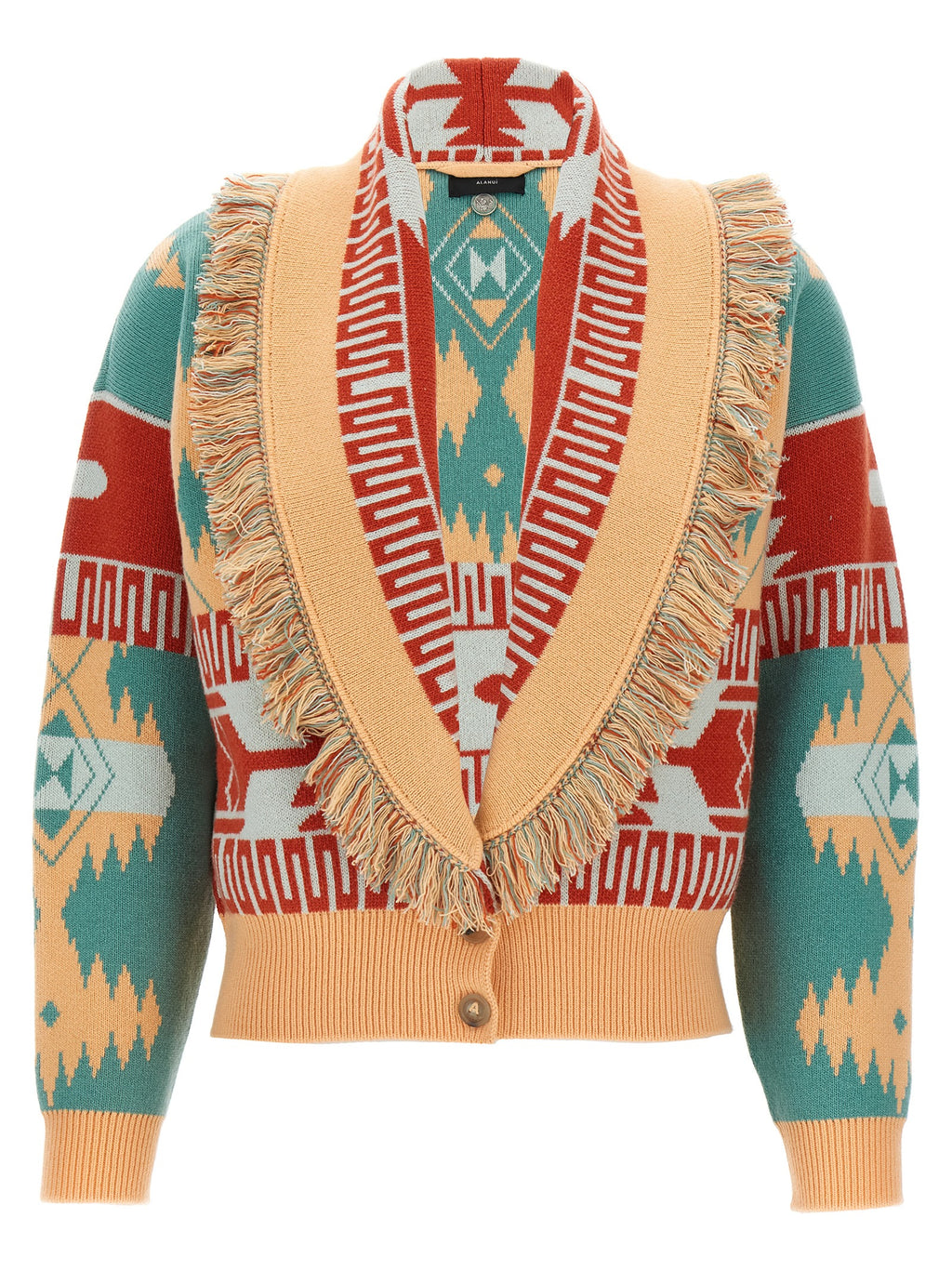 Alanui Multicolor Wool Cardigan