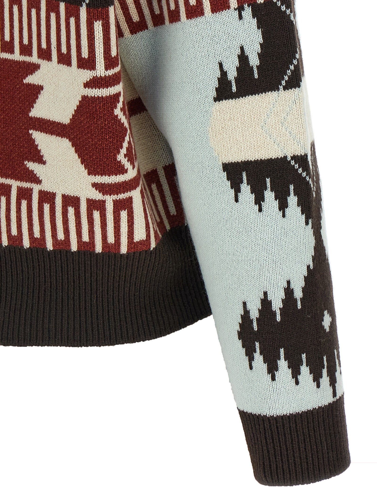 Alanui Multicolor Wool Cardigan
