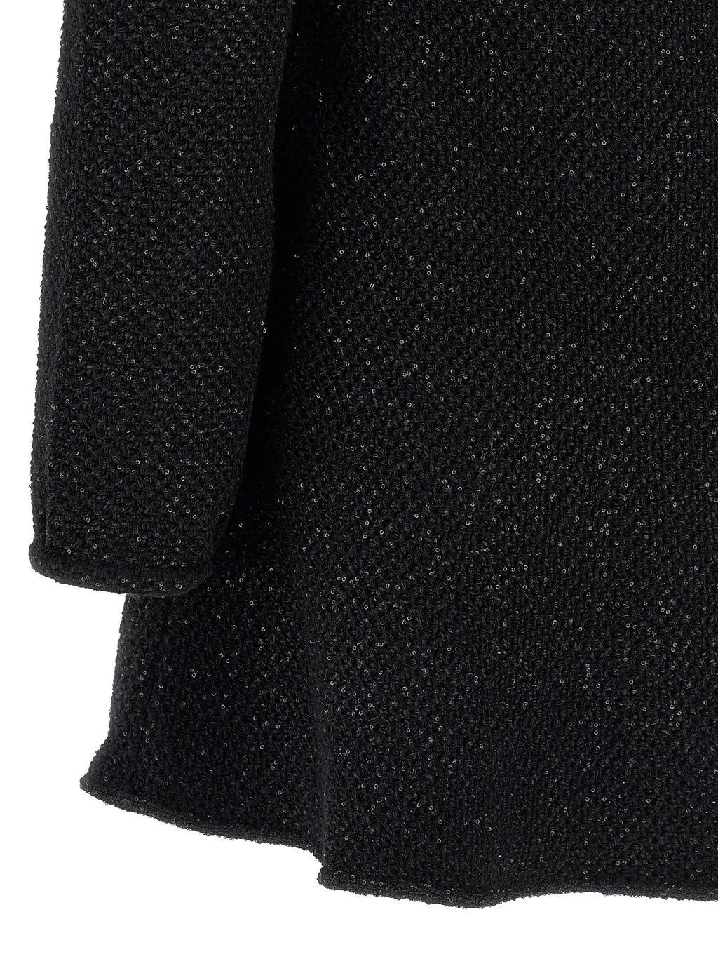 Self-Portrait Black Cotton Short Dress