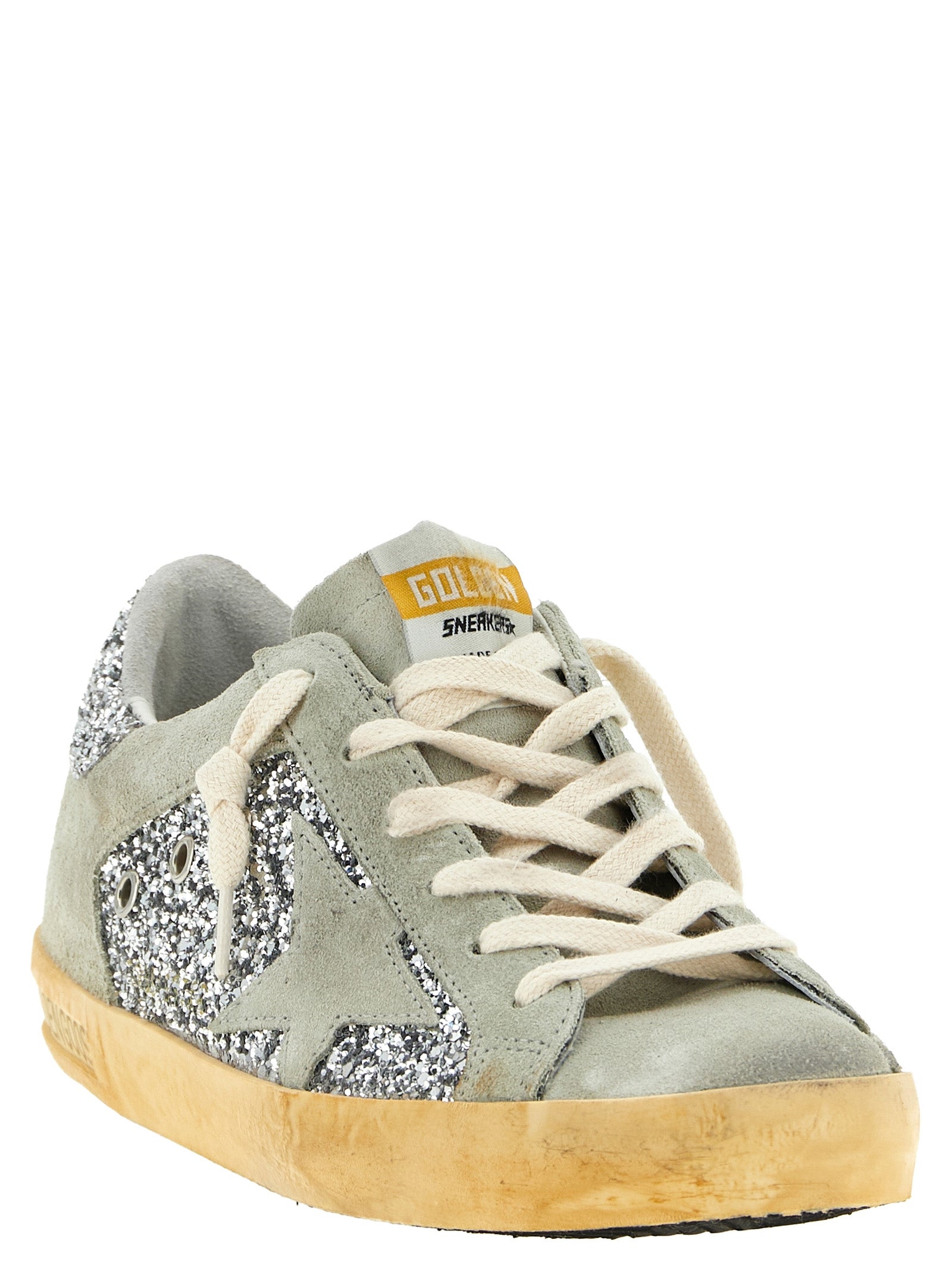 Golden Goose Multicolor Leather Low Top Sneakers