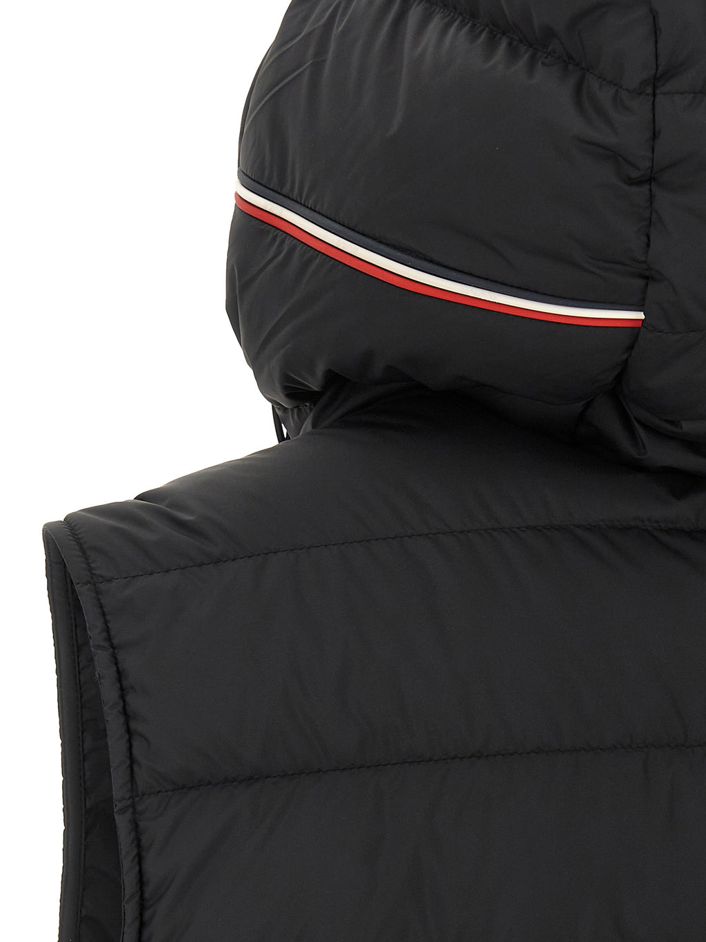 Moncler Black Polyester Sleeveless Jacket