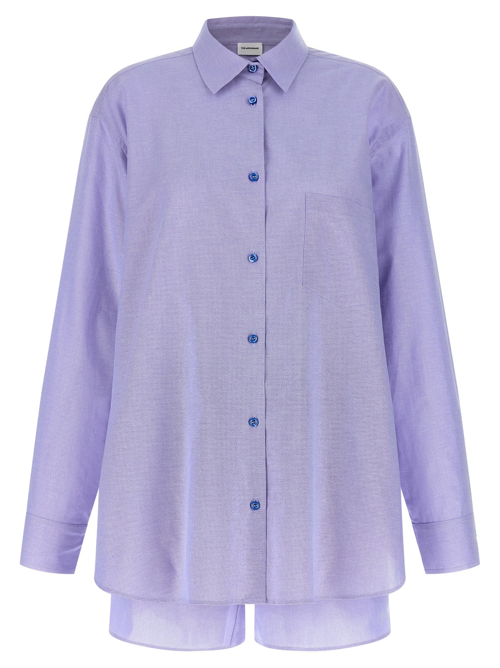 The Andamane Blue Cotton Pantsuit