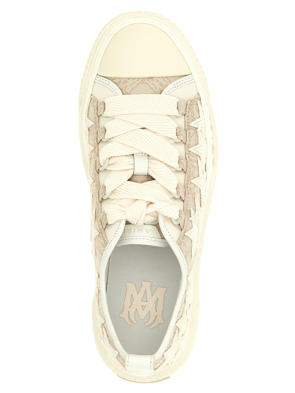 Amiri Beige Polyester-Sneaker (Halbschuh)