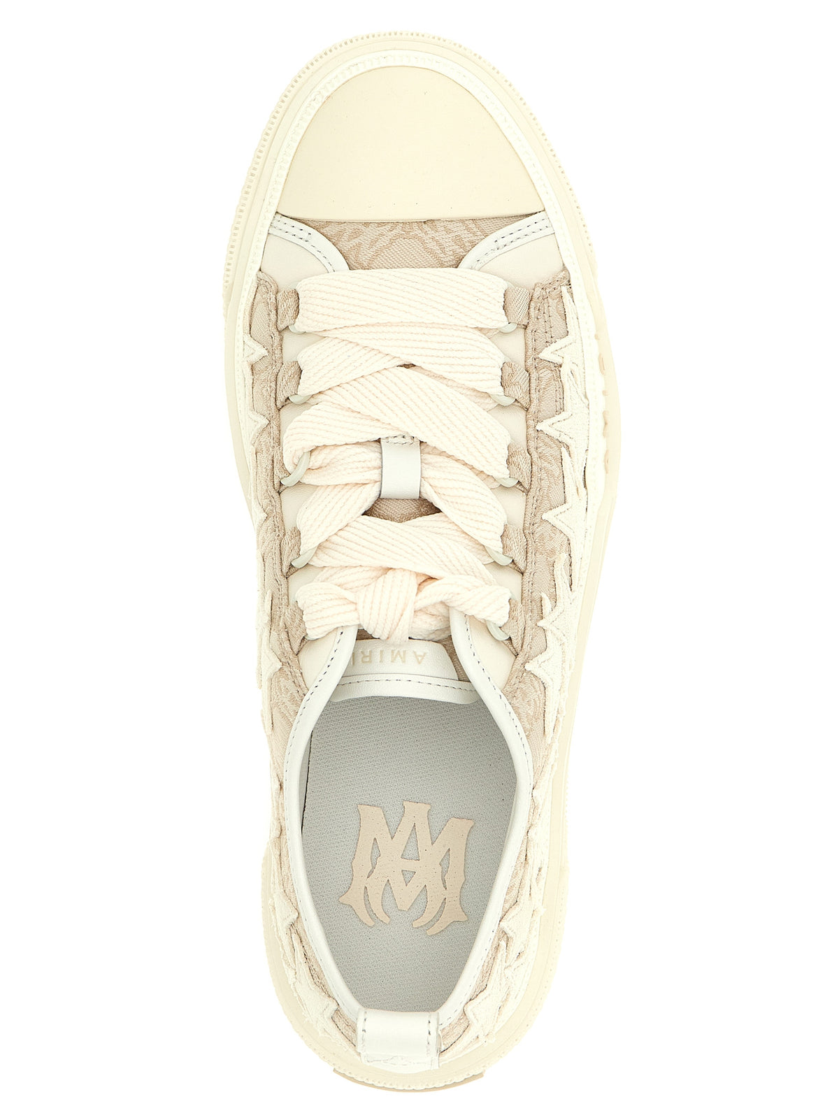 Amiri Beige Polyester-Sneaker (Halbschuh)