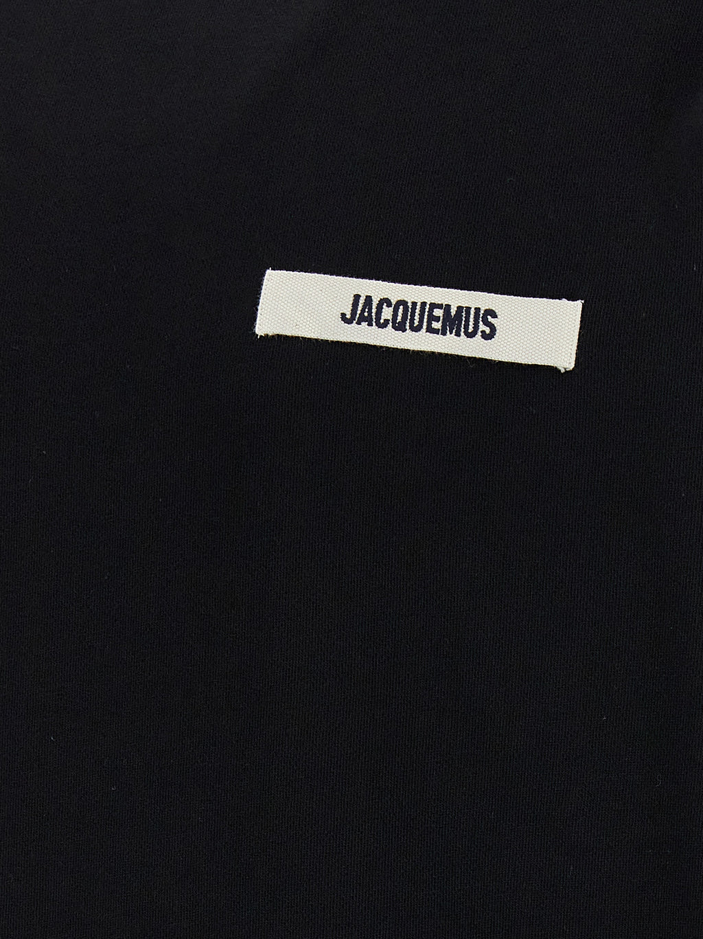 Jacquemus Black Cotton Sweatshirt