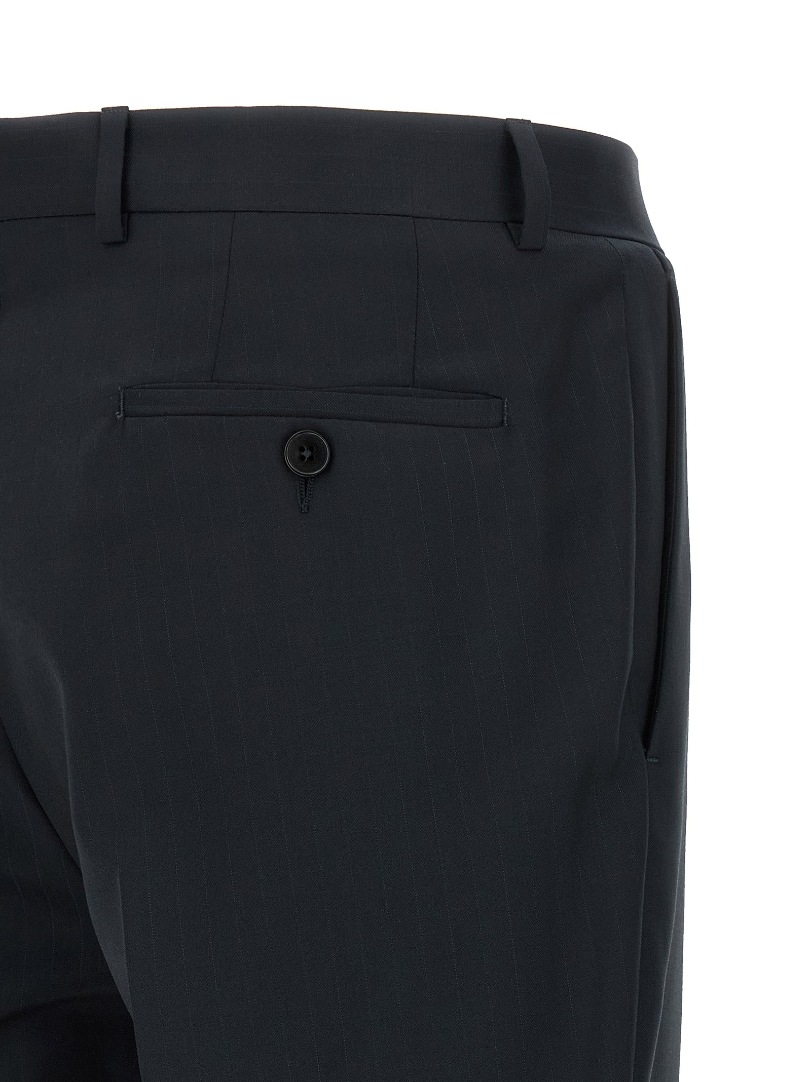 ZEGNA Blue Wool Two-Piece Suit