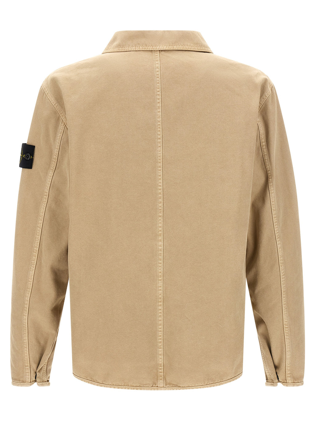Stone Island Beige Cotton Blouse