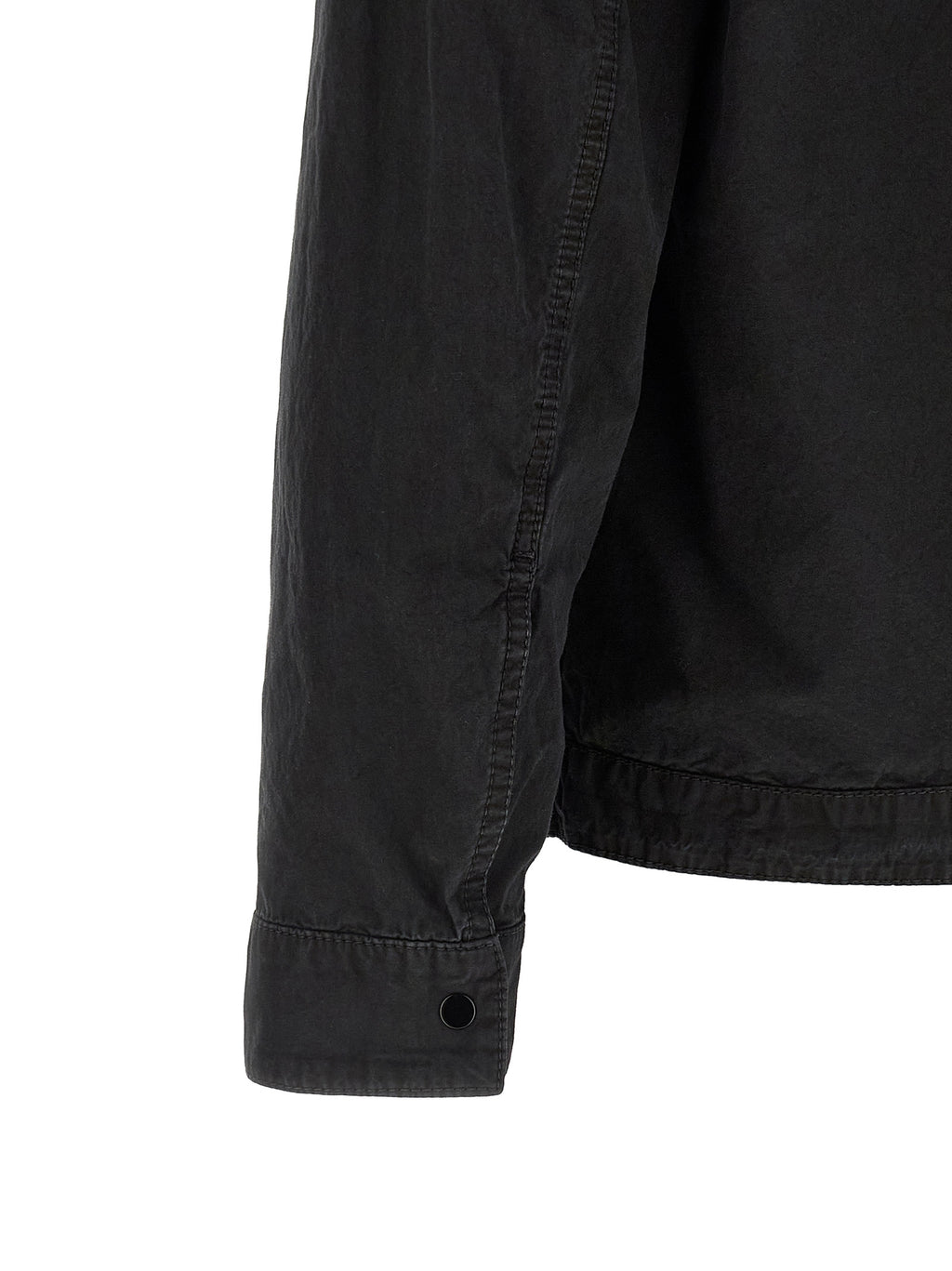 Stone Island Black Cotton Blouse