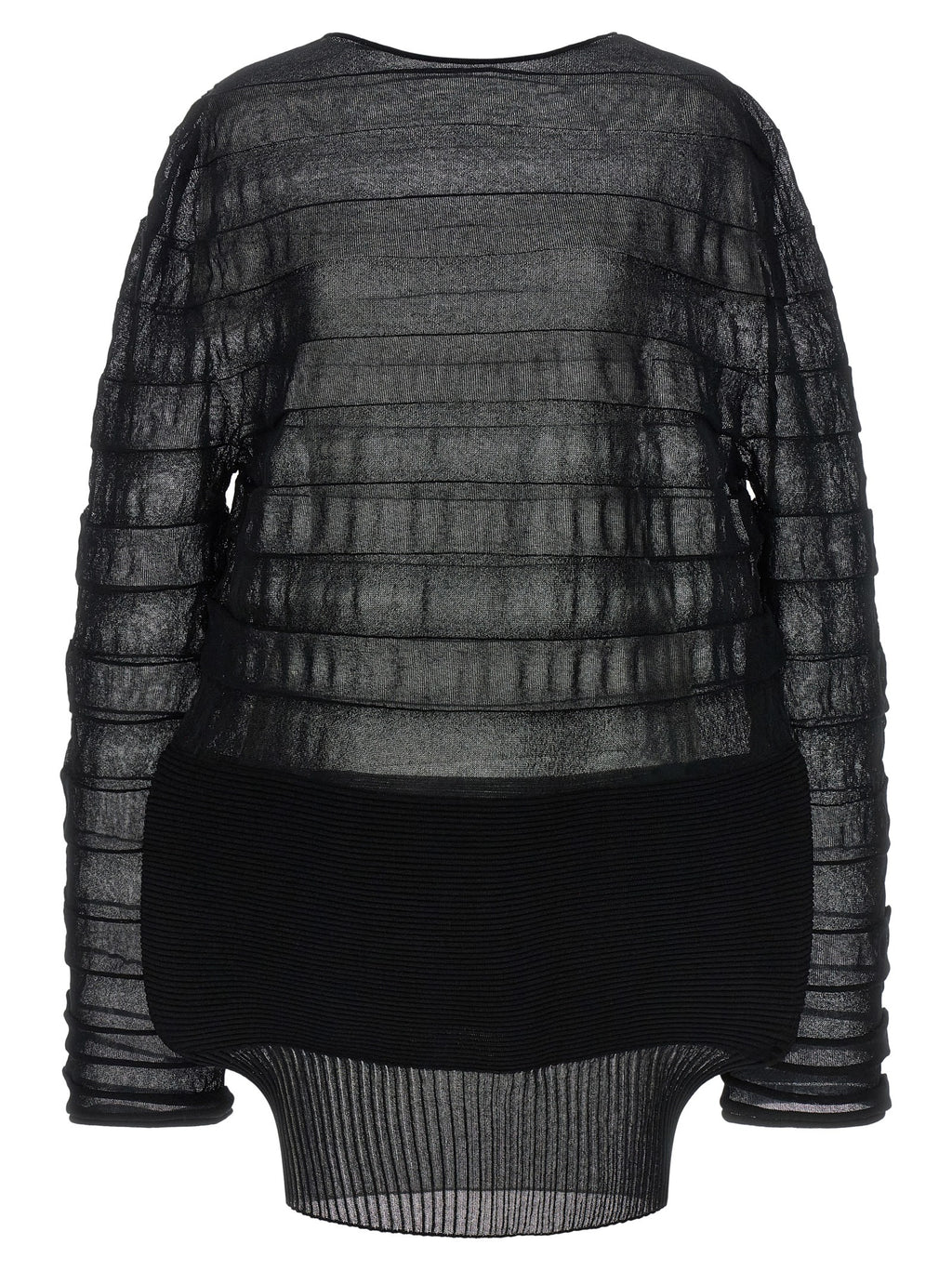 Issey Miyake Black Polyester Sweatshirt