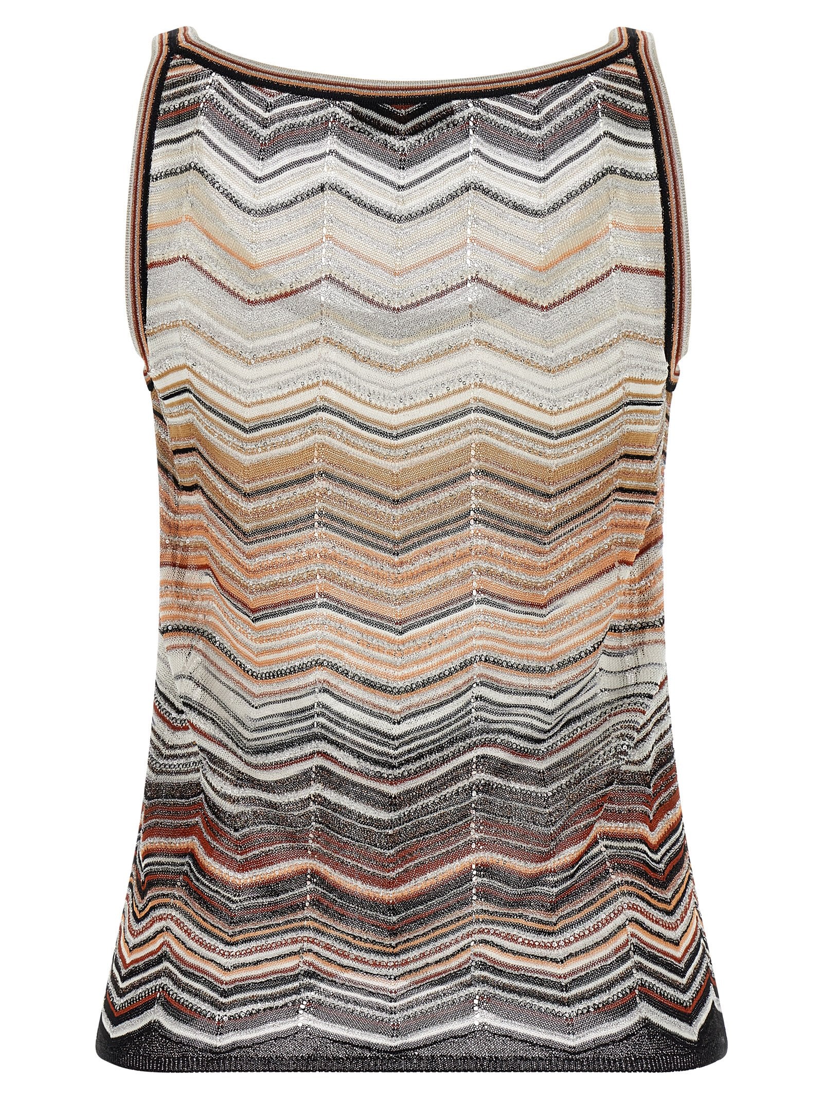 Missoni Multicolor Viscose Tank Tops