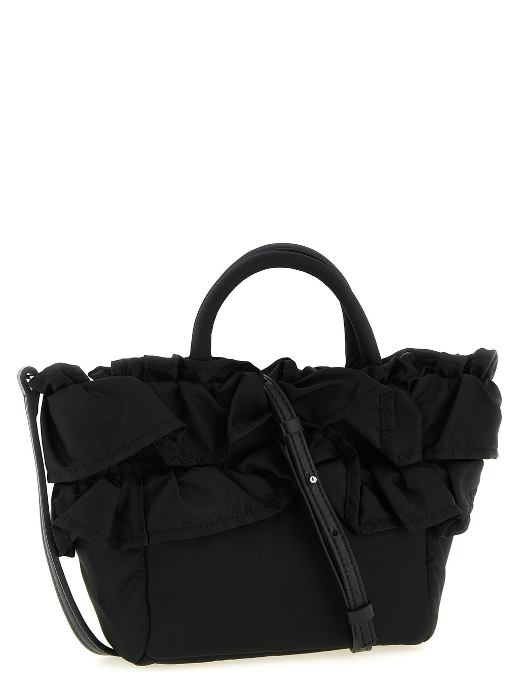 Ganni Black Nylon Handbag